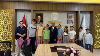 Erzincan Bilim ve Sanat Merkezi öğrencileri, bu yıl ilk kez