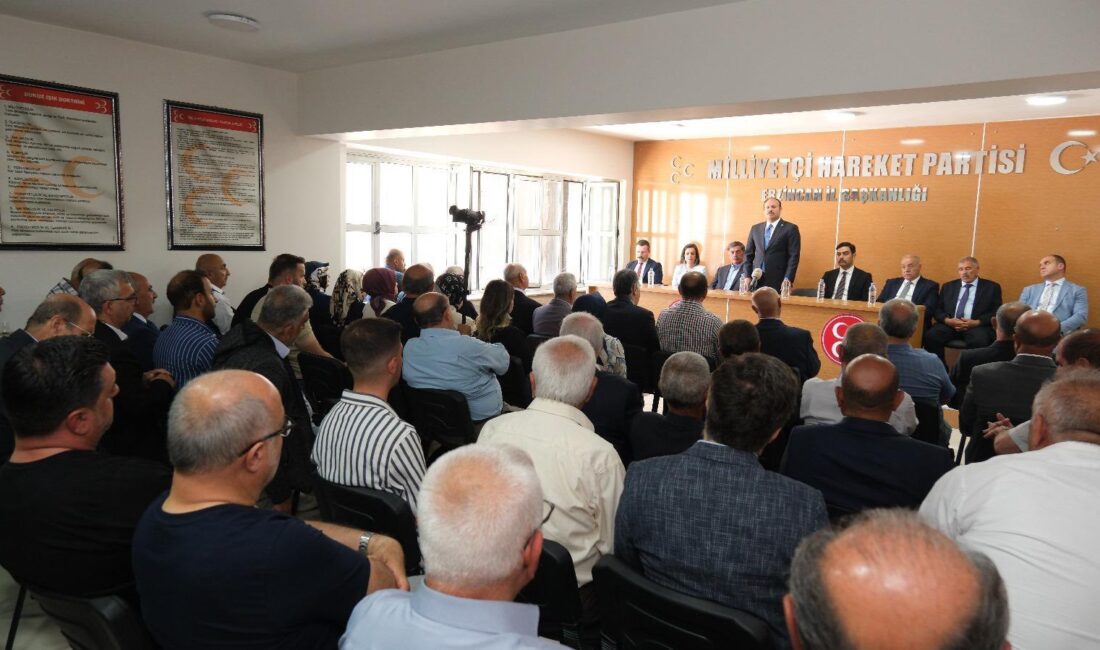 Milliyetçi Hareket Partisi İl teşkilatı tarafından düzenlenen bayramlaşma programı yoğun
