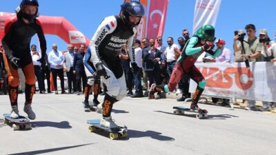 Erzincan’ın ev sahipliği yaptığı 2025 Dünya Kaykay İniş Şampiyonası’nın (WDSC)