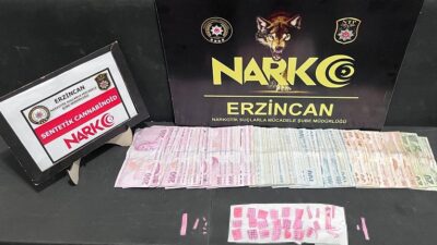 Uyuşturucu ile mücadelesini aralıksız sürdüren Erzincan Polisi gerçekleştirdiği çalışma kapsamında,