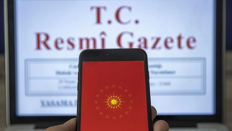 Cumhurbaşkanı Recep Tayyip Erdoğan’ın imzasıyla Resmi Gazete'nin mükerrer sayısında yayımlanan