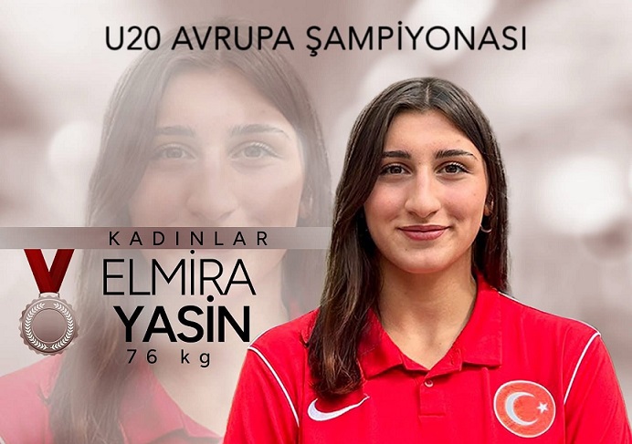 İtalya’nın Caorle kentinde düzenlenen U20 Avrupa Güreş Şampiyonası’nda kadınlar 76