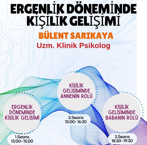 Erzincan İl Müftülüğü koordinesinde gençlere, annelere ve babalara yönelik Ergenlik