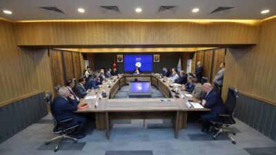 Erzincan Valisi Hamza Aydoğdu başkanlığında vali yardımcıları ve birim amirlerinin