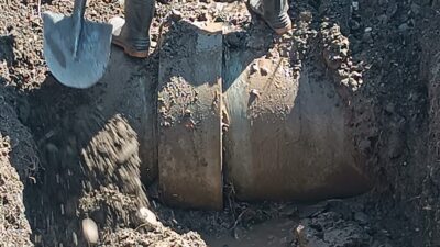Erzincan Organize Sanayi Bölgesi’nde altyapı hatlarında meydana gelen su arızalarına