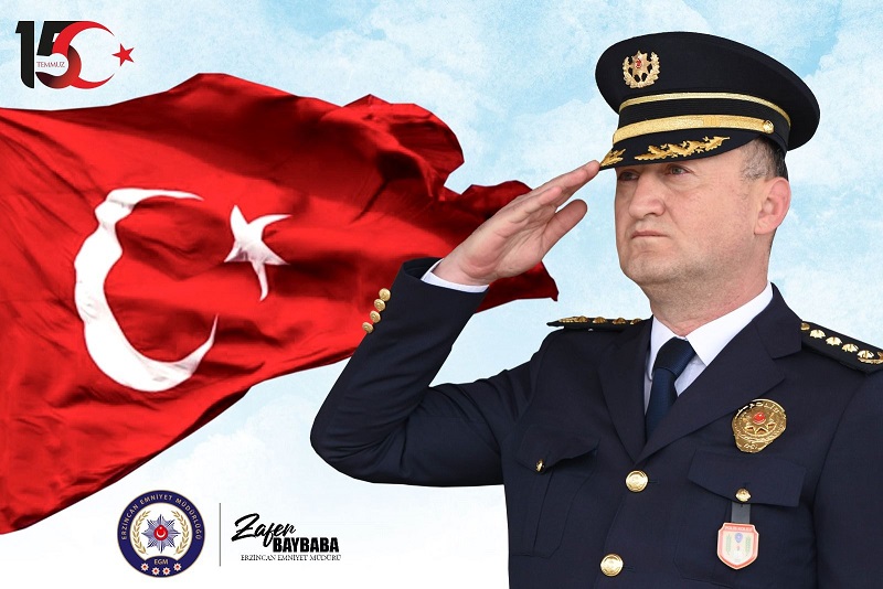 15 Temmuz Demokrasi ve Millî Birlik Günü dolayısıyla yazılı bir