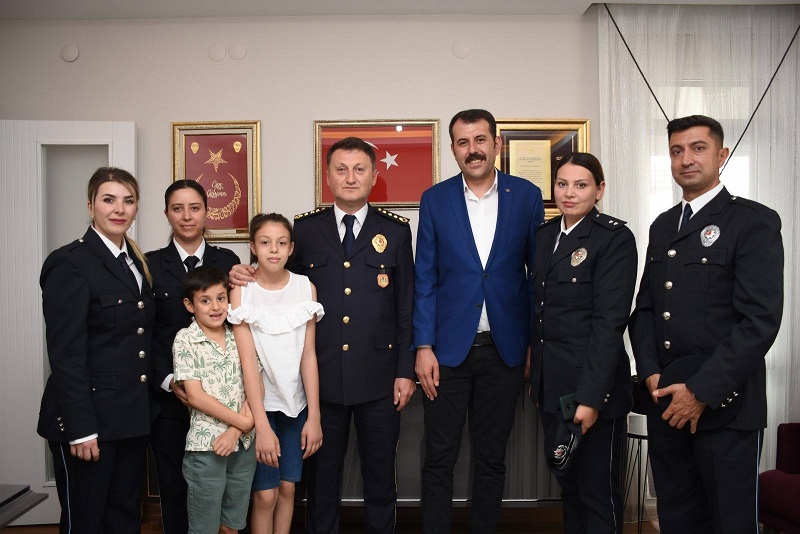 Erzincan İl Emniyet Müdürü Zafer Baybaba İl Emniyet Müdürlüğü kadrosunda