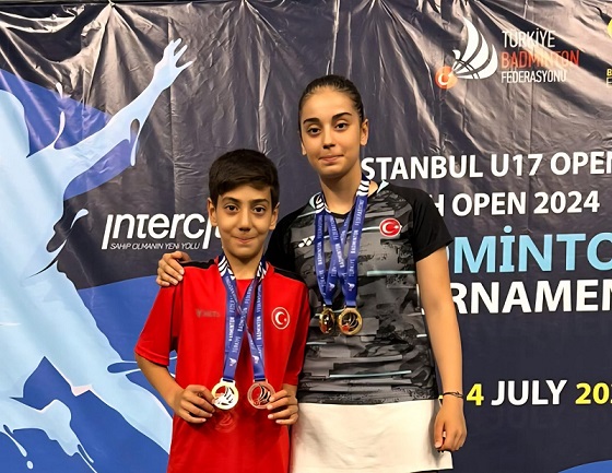 Avrupa Şampiyonu Aleyna Korkut'un izinden giden kardeşi Atakan Ömer, İstanbul'daki