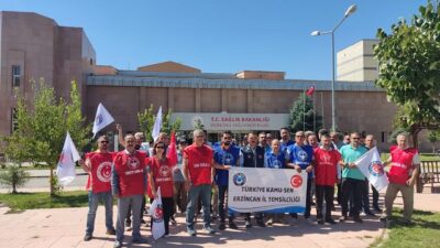 Türk Sağlık-Sen, ülke genelinde bugün için (18 Ağustos) bir günlük