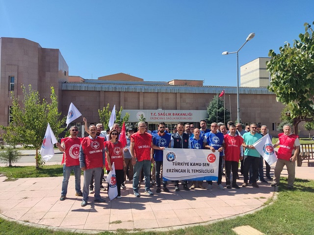 Türk Sağlık-Sen, ülke genelinde bugün için (18 Ağustos) bir günlük