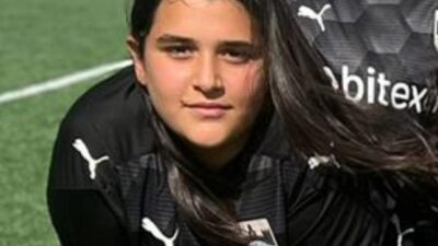 Erzincan Genclerbirligi Kadın Futbol Takımı altyapısından yetişen genç yetenek Zeynep