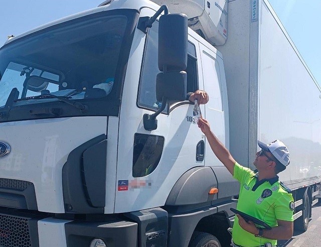 Refahiye Bölge Trafik Denetleme İstasyon Amirliği personelince "Bir Kural Bir