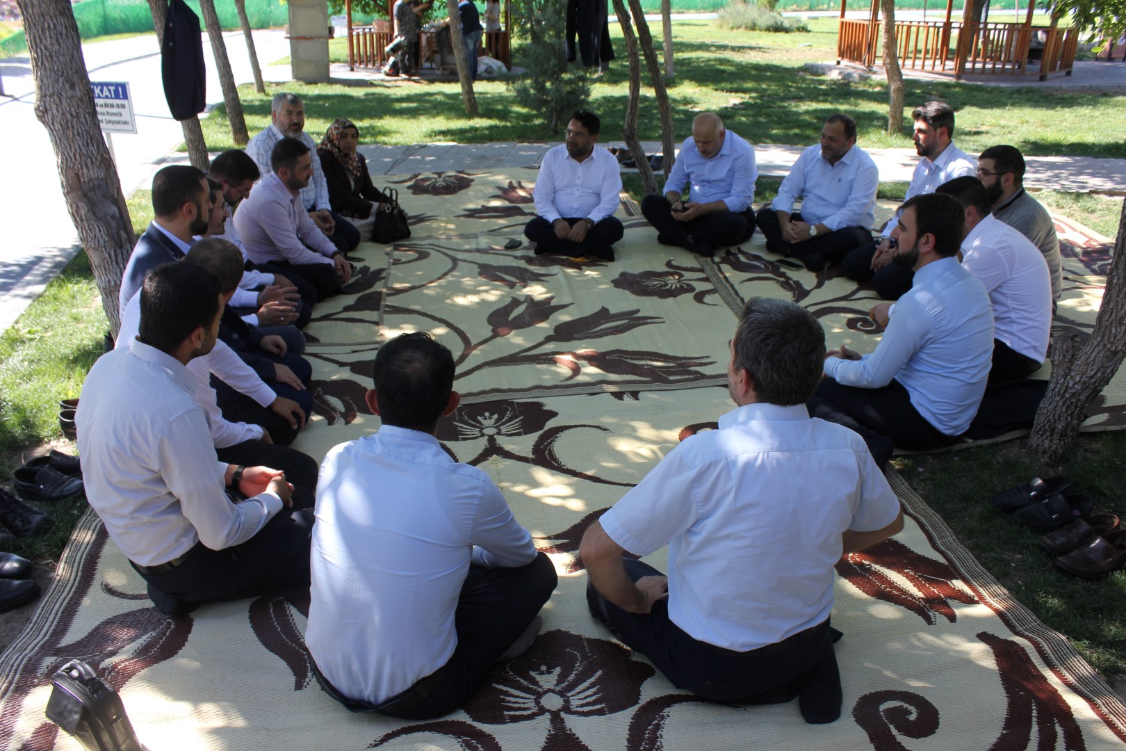 Erzincan İl Müftüsü İsmail Fakirullahoğlu nezaretinde Esentepe Mesire Alanında bir