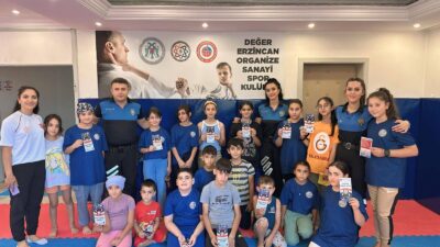 Erzincan Polisi Değer Erzincan spor okullarında bilgilendirme faaliyetlerini devam ettiriyor.