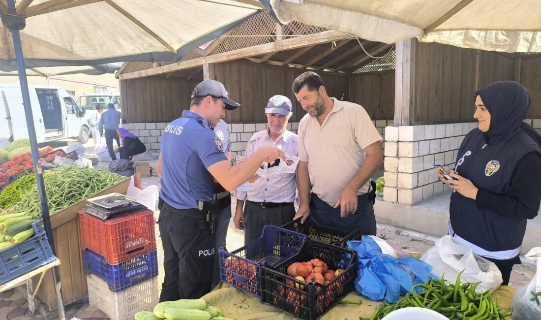 Erzincan İl Emniyet Müdürlüğü Tercan İlçe Emniyet Müdürlüğü personelleri ilçede