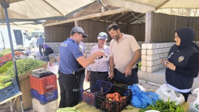 Erzincan İl Emniyet Müdürlüğü Tercan İlçe Emniyet Müdürlüğü personelleri ilçede