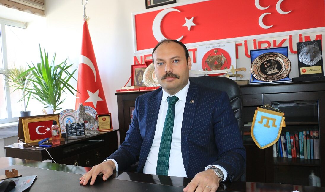30 Ağustos Zafer Bayramı Mesajı yayımlayan MHP Erzincan İl Başkanı