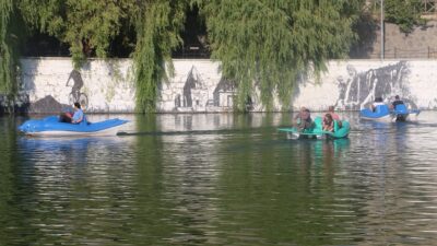 Yaz ayları ile birlikte Ekşisu mesire alanı vatandaşların uğrak merkezi