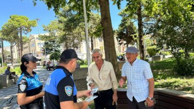 Erzincan İl Emniyet Müdürlüğü Toplum Destekli Polislik Şube Müdürlüğü personelleri