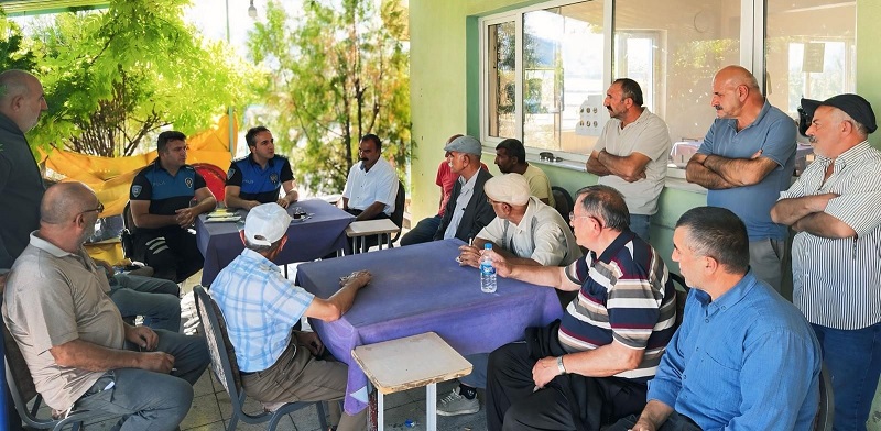 Erzincan İl Emniyet Müdürlüğü Toplum Destekli Polislik Şube Müdürlüğü personeli
