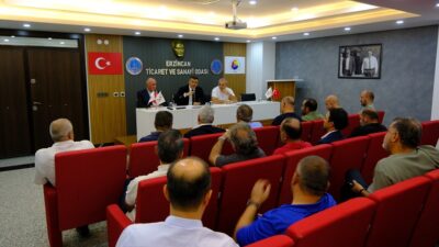 Erzincan Ticaret ve Sanayi Odası’nın (Erzincan TSO) Eylül ayı meclis