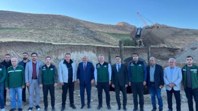 AK Parti Erzincan Milletvekili Süleyman Karaman Erzincan Çayırlı, ilçesinde yapımı