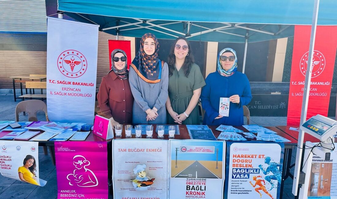 Erzincan İl Müdürlüğü Halk Sağlığı Hizmetleri tarafından “19-25 Eylül Dünya