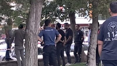 Erzincan İnönü Mahallesi Barış manço Parkı karşısında açık alanda yaşanan