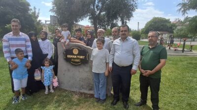 Kayıp Şehit Osman Yurt’un ismi Erzincan’da parkta yaşatılacak. 29 Ekim