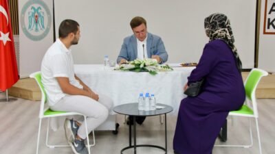 Erzincan Valisi Hamza Aydoğdu, “Halk Günü Buluşmaları” kapsamında vatandaşlarla bir