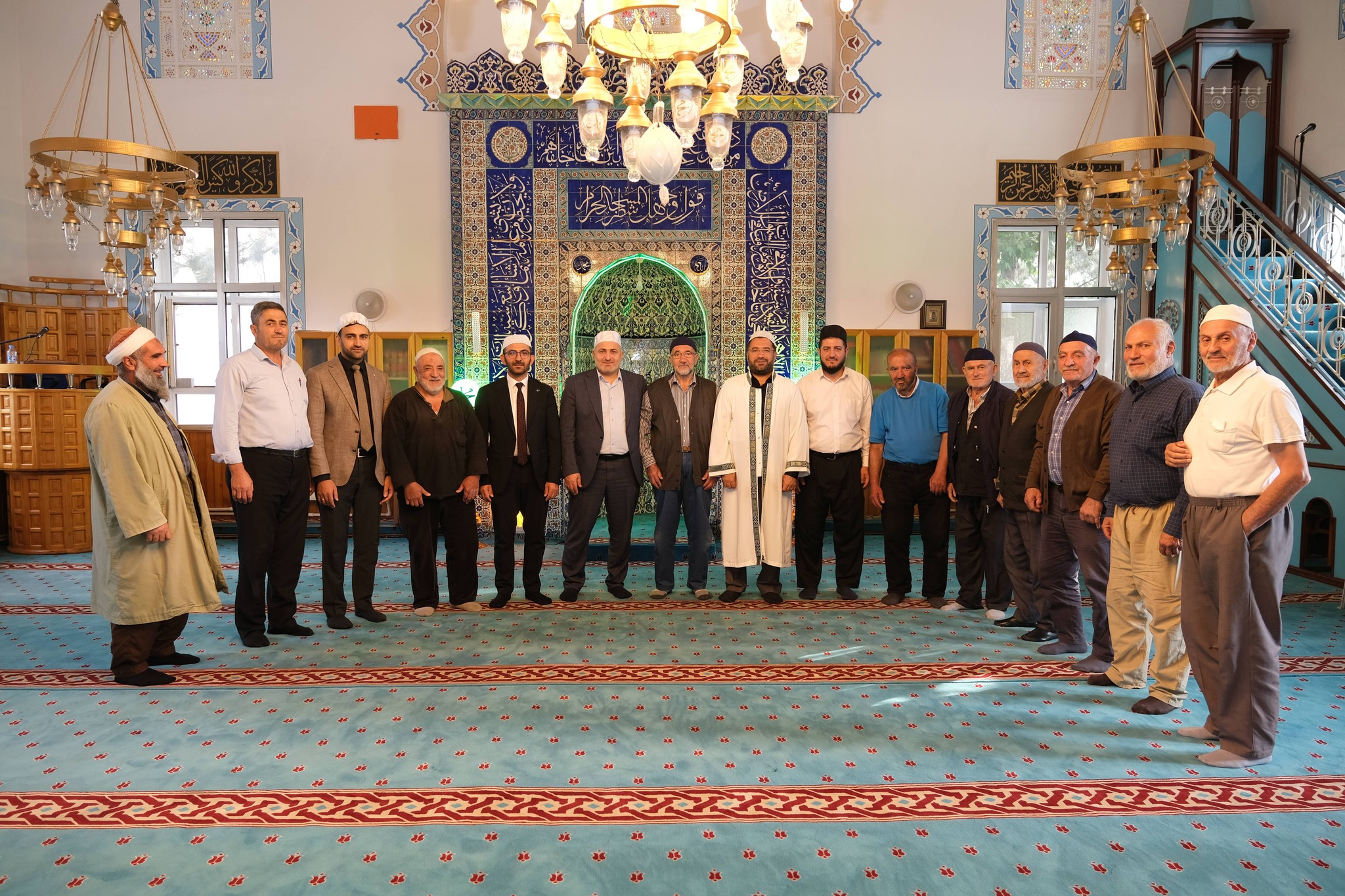 İlçe ve Köy ziyaretleri kapsamında Erzincan İl Müftüsü İsmail Fakirullahoğlu,