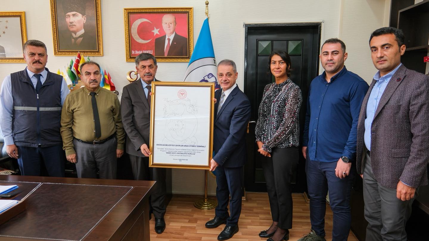 Erzincan Belediyesi, şehirlerarası yolculuk yapan anneler ve bebeklerin ihtiyaçlarını karşılayabilmeleri