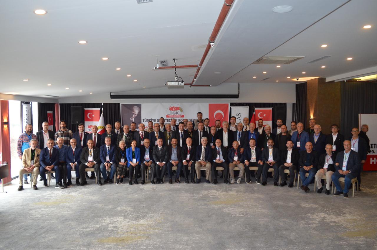 Türkiye Gazeteciler Konfederasyonu’nun (TGK) Bolu’da düzenlenen 29. Başkanlar Kurulu Toplantısı,
