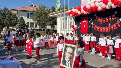 29 Ekim Cumhuriyet Bayramı kutlamaları kapsamında Erzincan Mimar Sinan Anaokulu