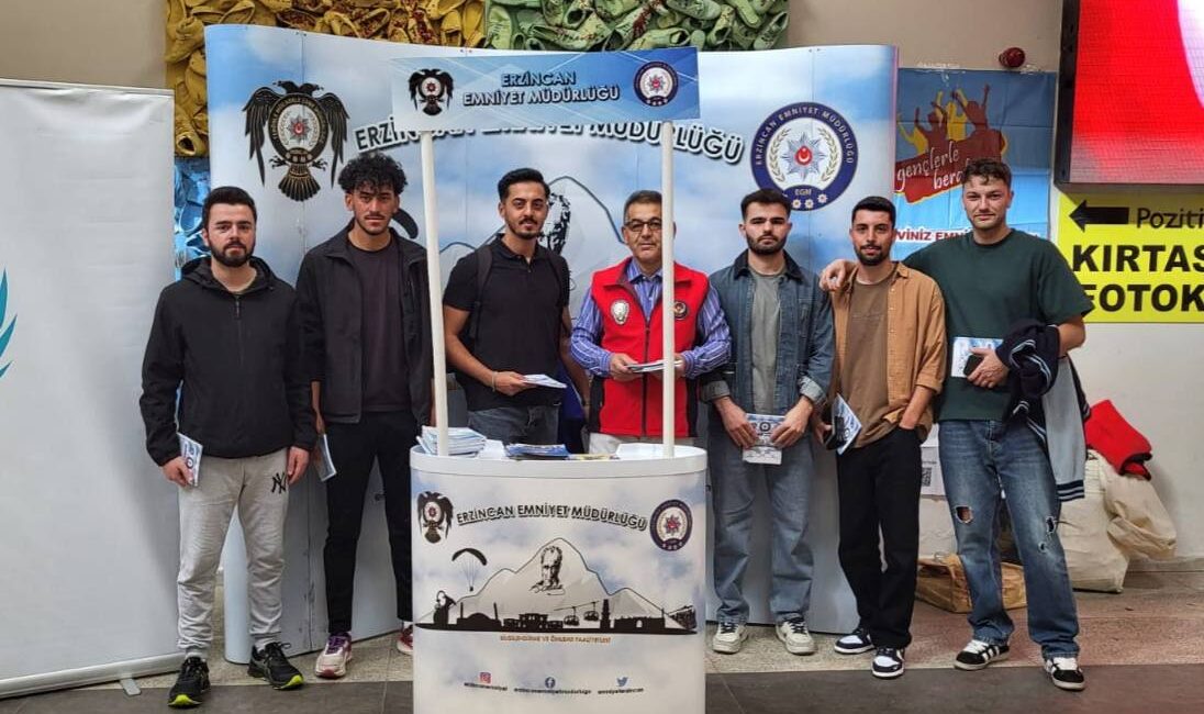 Erzincan İl Emniyet Müdürlüğü Terörle Mücadele Şube Müdürlüğü personeli Erzincan