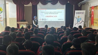 Erzincan İl Emniyet Müdürlüğü Çocuk Şube Müdürlüğü koordinesinde planlanan bilgilendirme