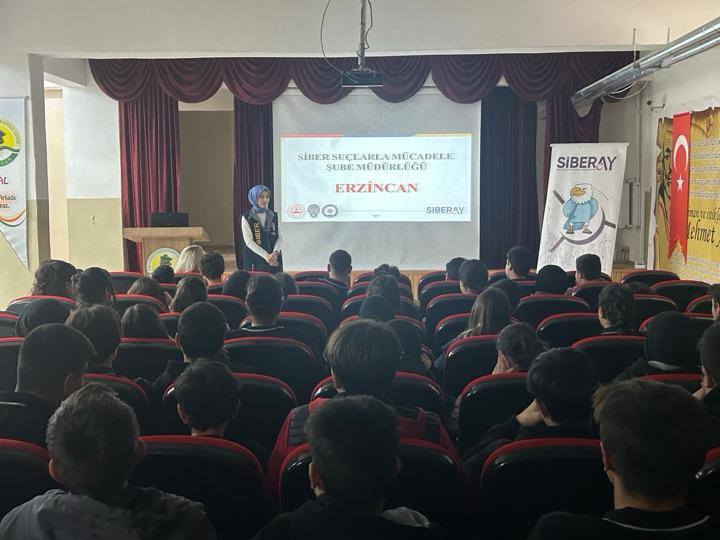 Erzincan İl Emniyet Müdürlüğü Çocuk Şube Müdürlüğü koordinesinde planlanan bilgilendirme