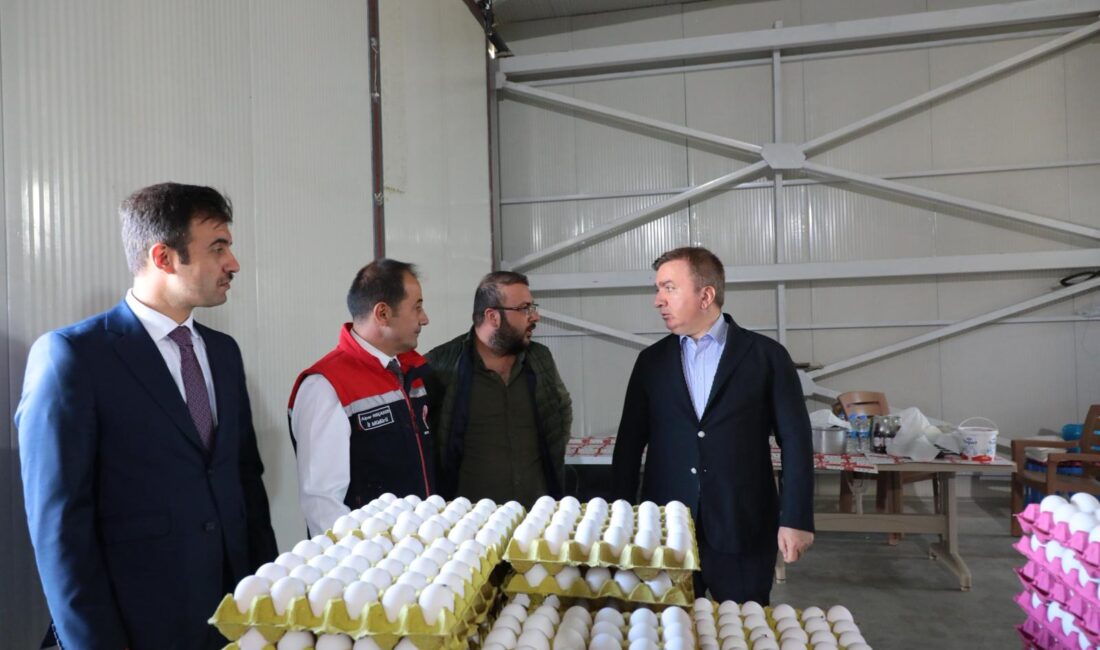 Erzincan Valisi Hamza Aydoğdu, Yakup Hira’ya ait 140 bin yumurta