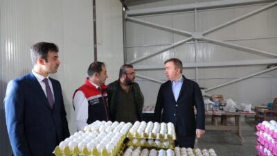 Erzincan Valisi Hamza Aydoğdu, Yakup Hira’ya ait 140 bin yumurta