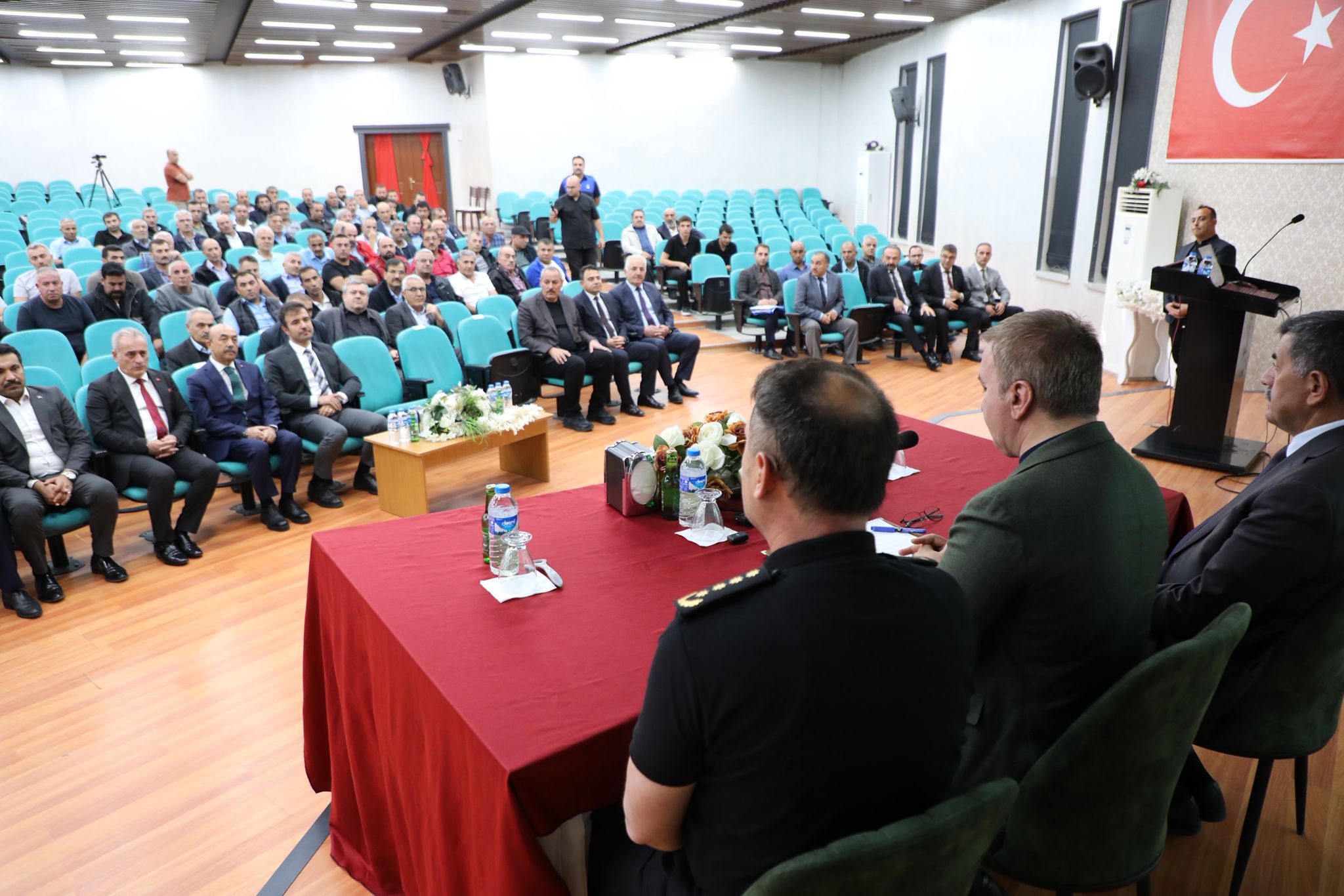 Erzincan İl Emniyet Müdürlüğü tarafından Kent İçi Ulaşım Kooperatifi şoförlerine