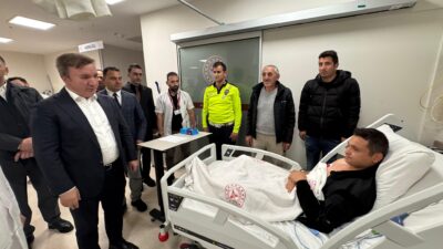 Erzincan Valisi Hamza Aydoğdu, görev yaptıkları sırada geçirdikleri trafik kazası