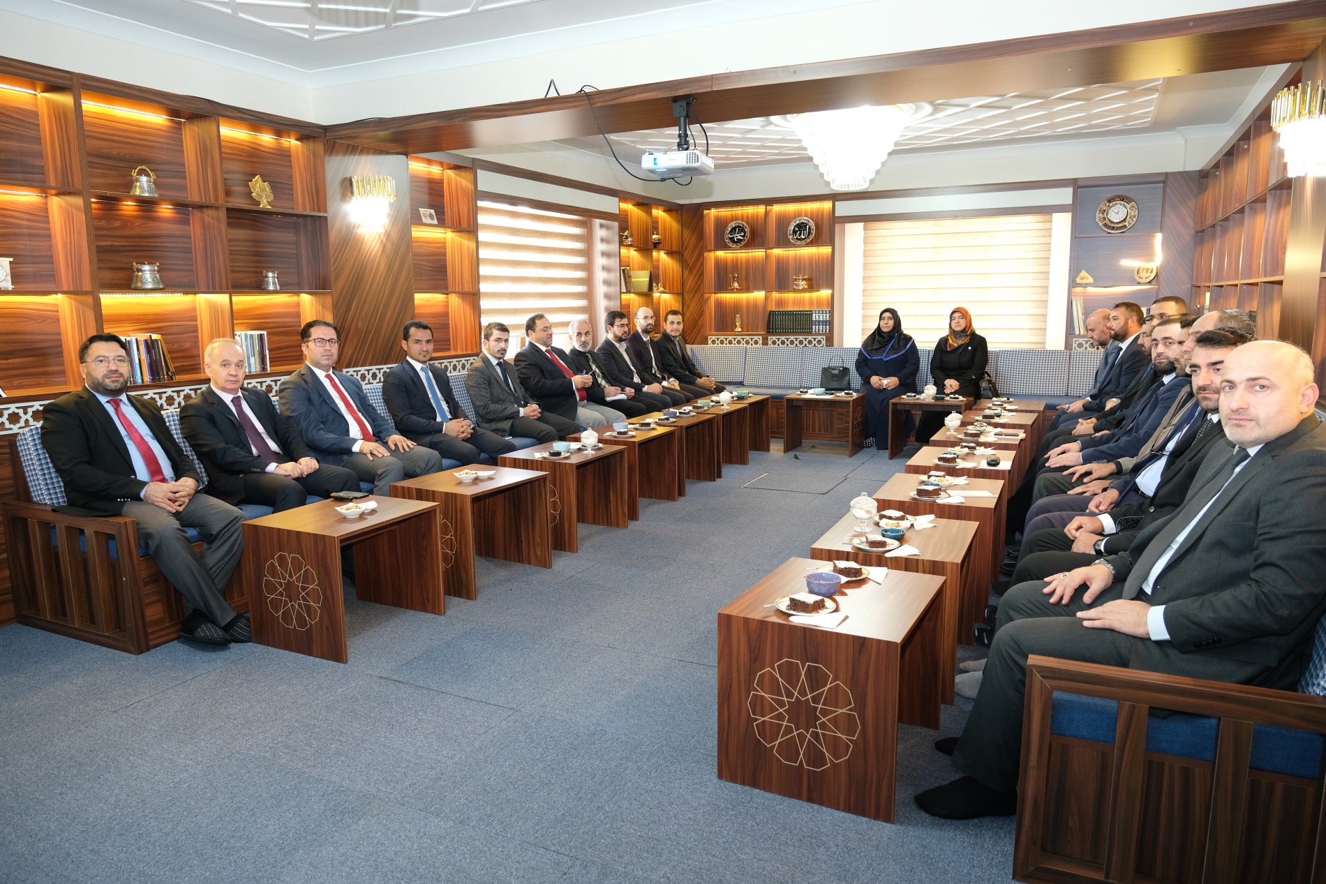 Erzincan İl Müftüsü, il müftü yardımcıları, ilçe müftüleri, şube müdürleri