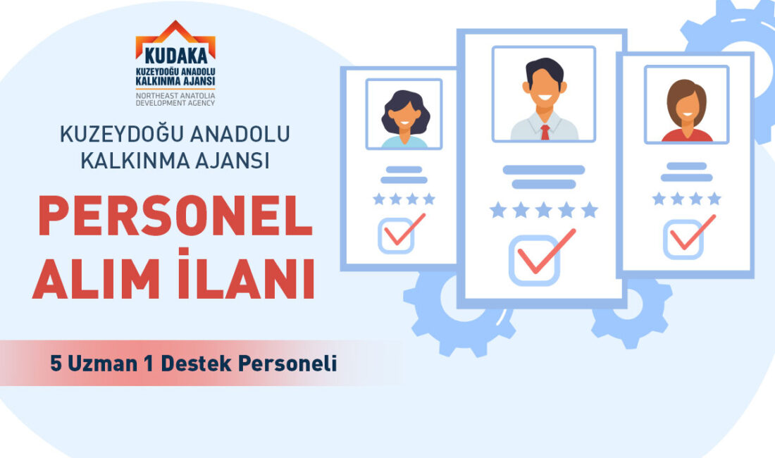 Kuzeydoğu Anadolu Kalkınma Ajansı (KUDAKA), 5 Uzman ve 1 Destek