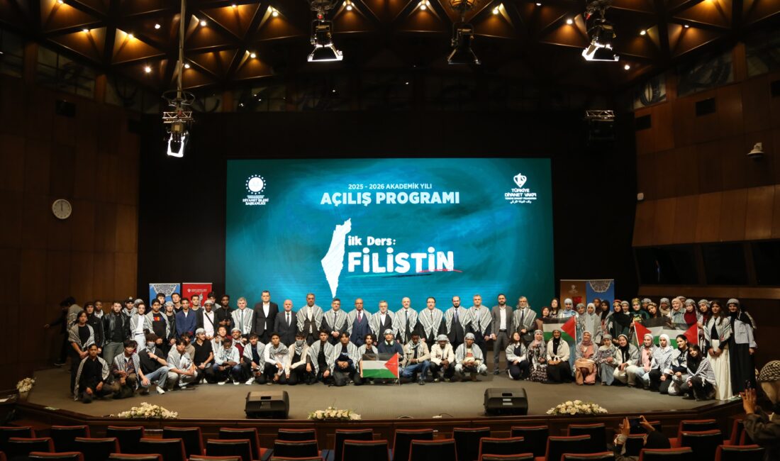 Türkiye Diyanet Vakfı, 2025–2026 Akademik Yılı’nın açılışı kapsamında “İlk Ders: