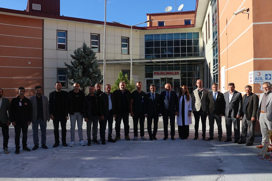 AK Parti Erzincan Milletvekili Süleyman Karaman, Kemah İlçe Devlet Hastanesi