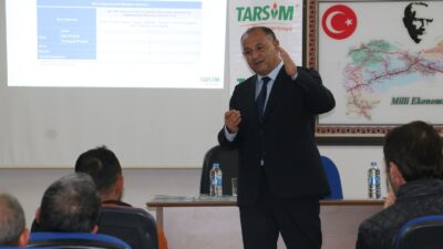 Erzincan’da sera varlığı hızla artarken, seracılık yapan üreticilere yönelik eğitimler
