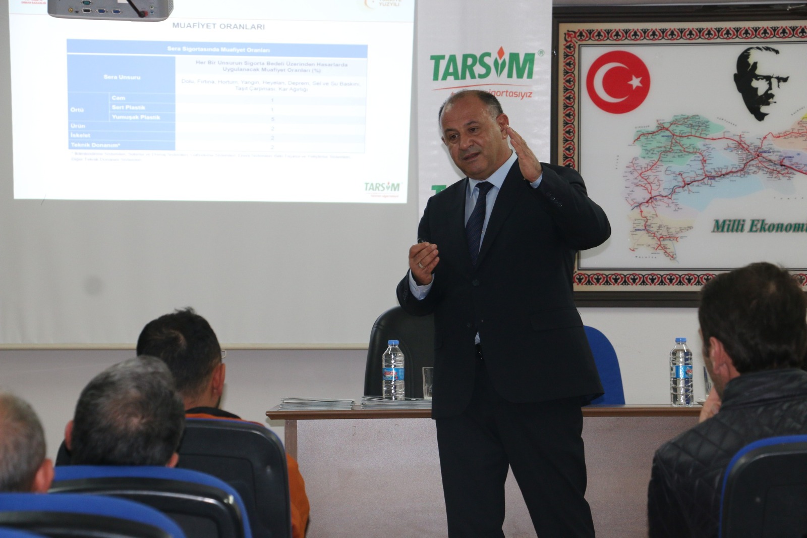 Erzincan’da sera varlığı hızla artarken, seracılık yapan üreticilere yönelik eğitimler