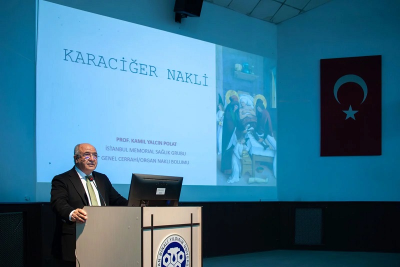 Erzincan Binali Yıldırım Üniversitesi Tıp Fakültesi tarafından düzenlenen konferans kapsamında,