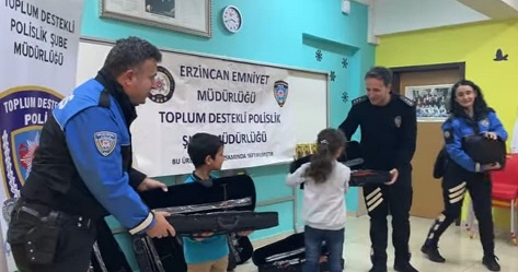 Asayiş Daire Başkanlığı koordinesinde, Erzincan İl Emniyet Müdürlüğü Toplum Destekli