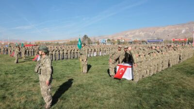 59’uncu Havan ve Topçu Eğitim Tugay Komutanlığı'nda temel askerlik eğitimlerini